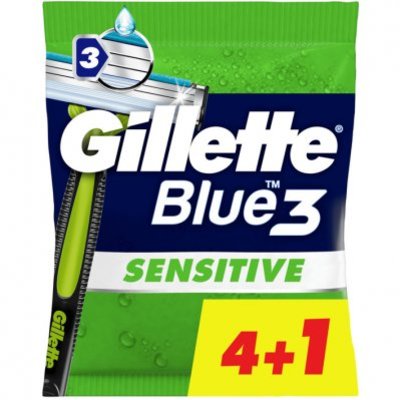 Gillette Wegwerpscheermesjes blue III sensitive,